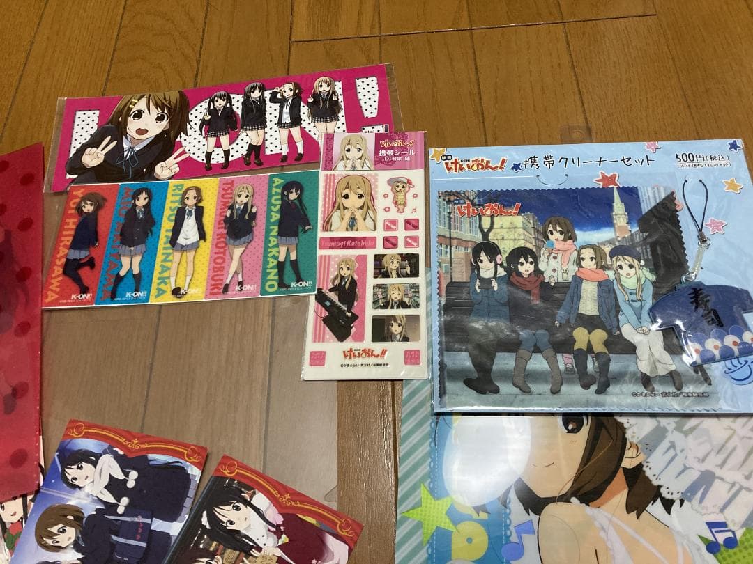けいおん! グッズセット 映画特典 応募シール 等 希少