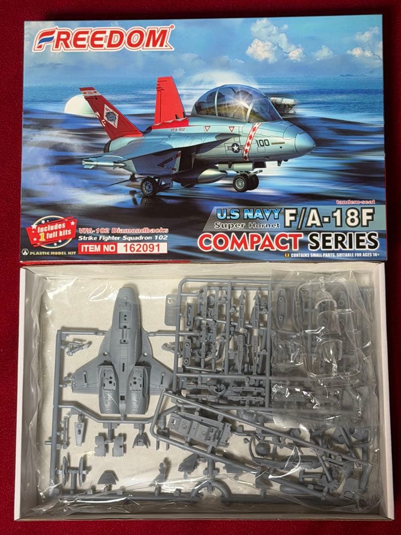 FA-18E 他 フリーダムモデル コンパクトシリーズ 全4個セット