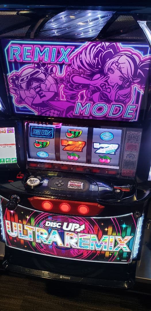 ♪パチスロ実機　スマスロ　ディスクアップ　ウルトラリミックス　ユニット付