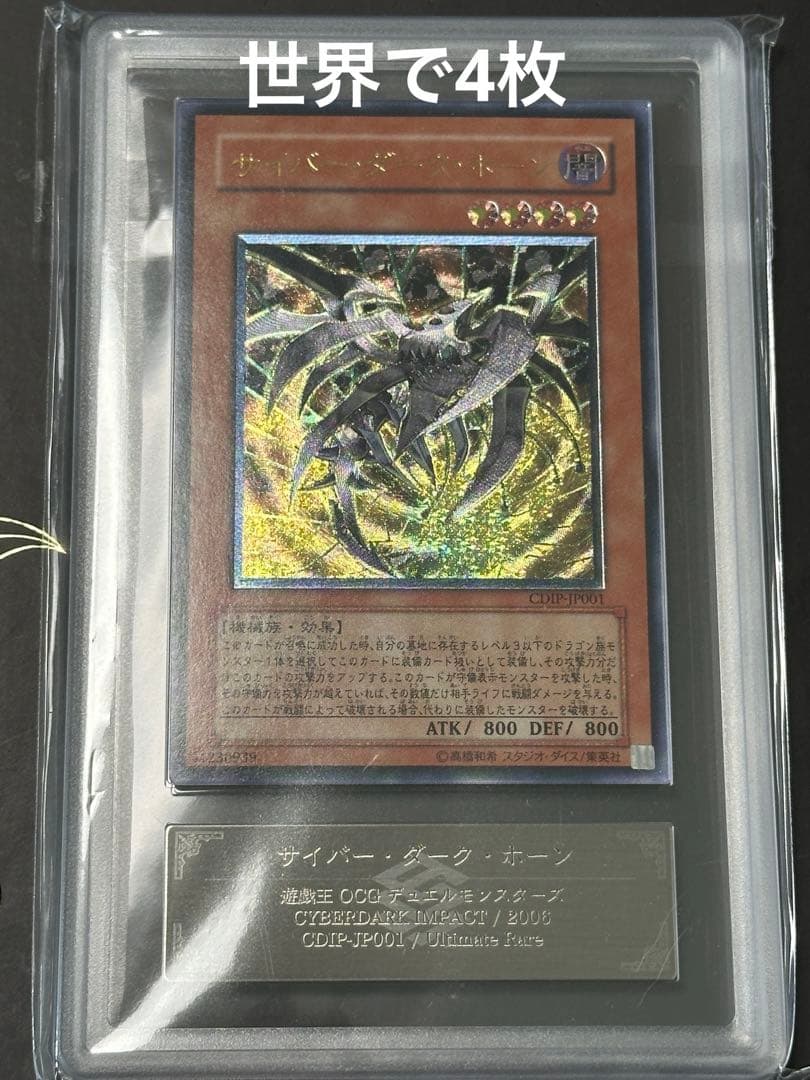サイバー・ダーク・ホーン CDIP-TP001 レリーフ　ars グレード10