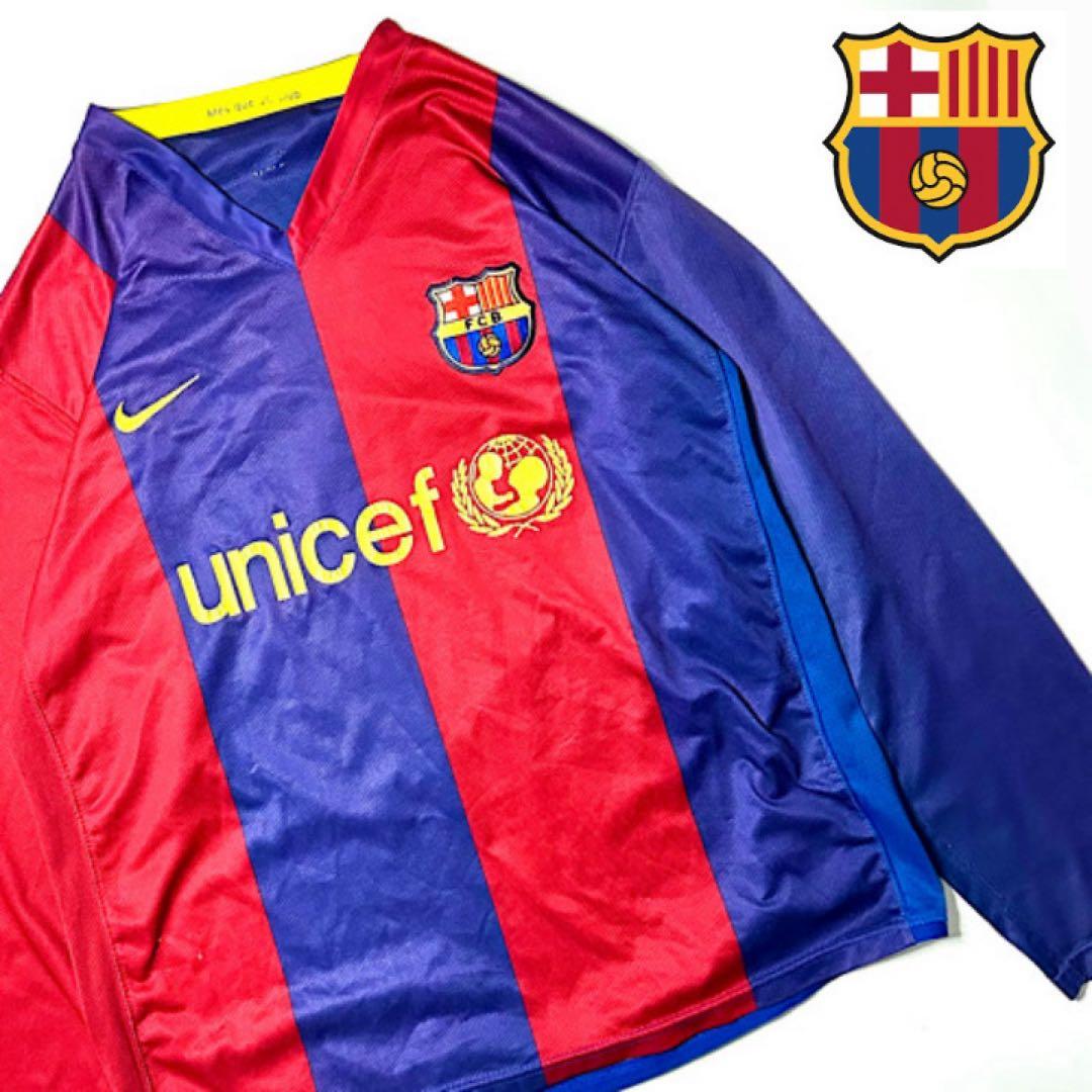 【FCバロセロナ】【2005年】ユニフォーム 長袖 サッカーシャツ ラリーガ