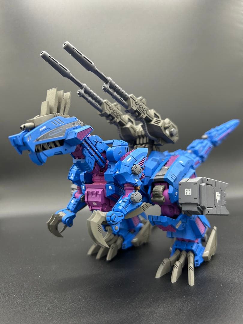 ゾイド　タカラトミー　リアライズモデル　サイコジェノザウラー　小改造品