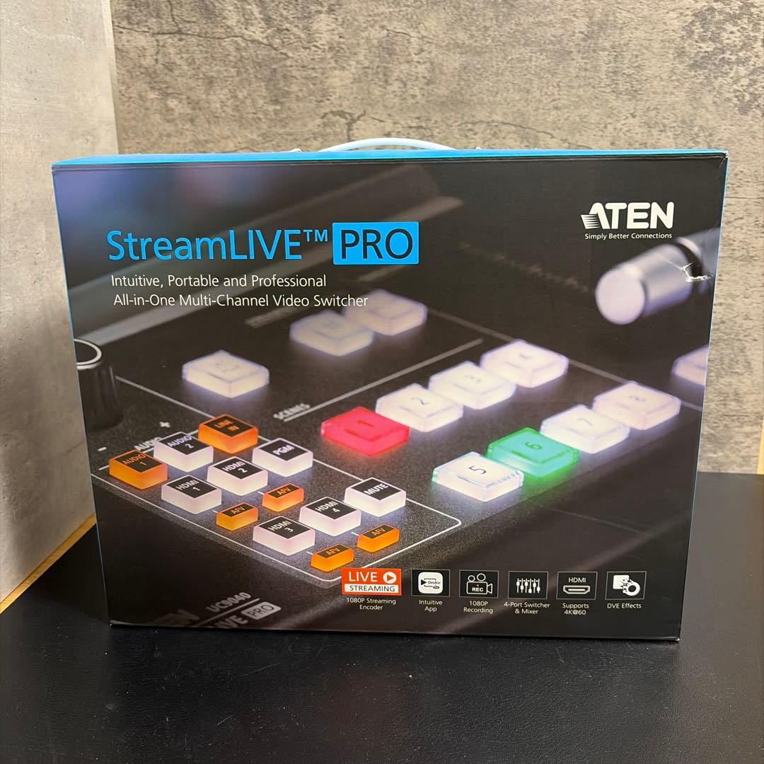 ATEN ストリームライブ AVミキサー