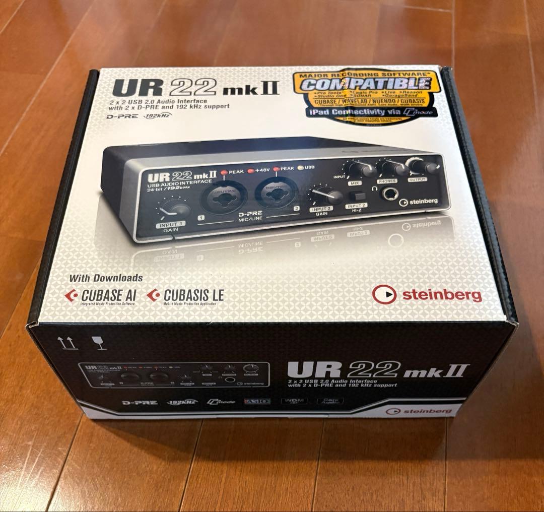Steinberg スタインバーグ オーディオインターフェース UR22mkII