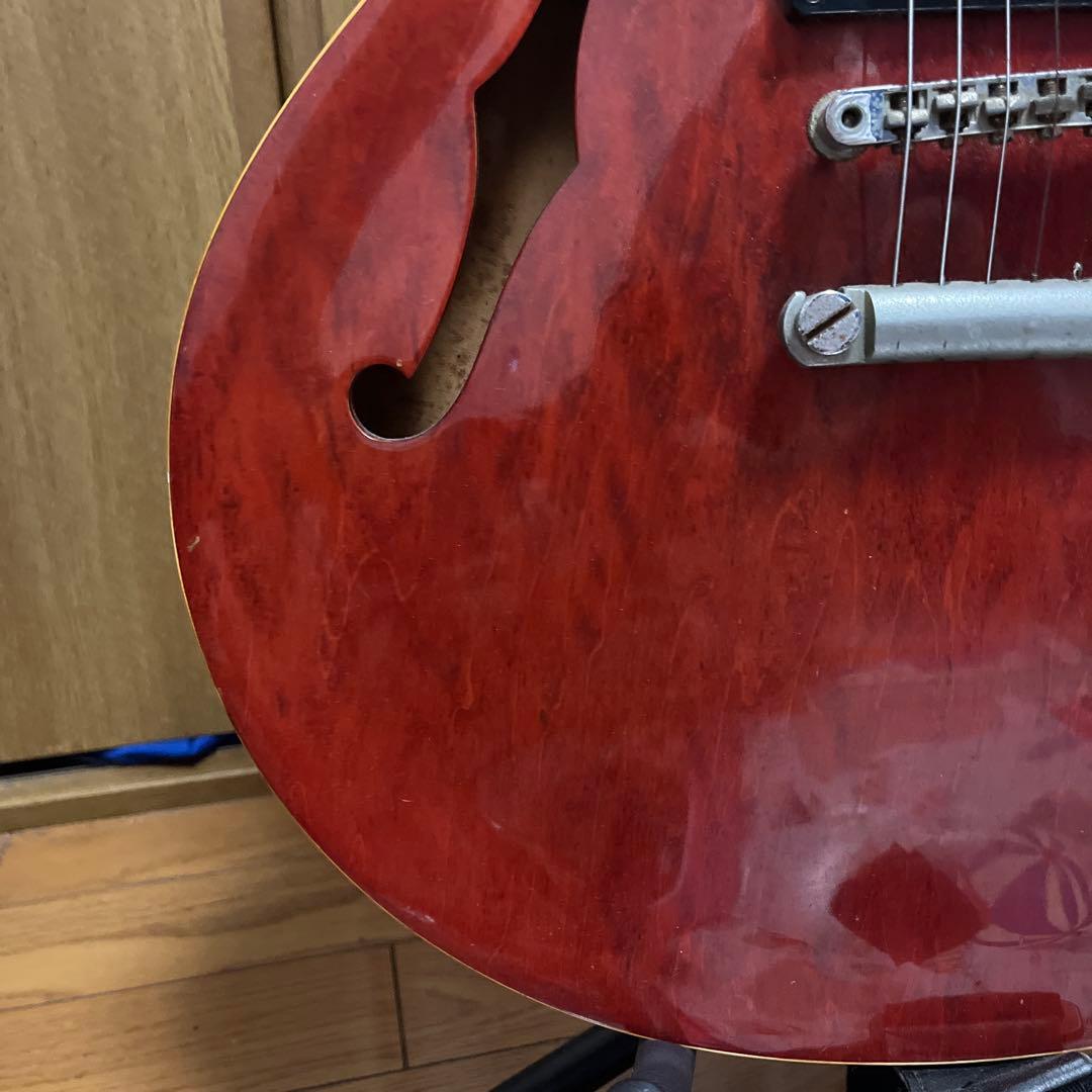 Heerby SA700 70s 春日楽器 セミアコ ジャンク扱い 音は出ます