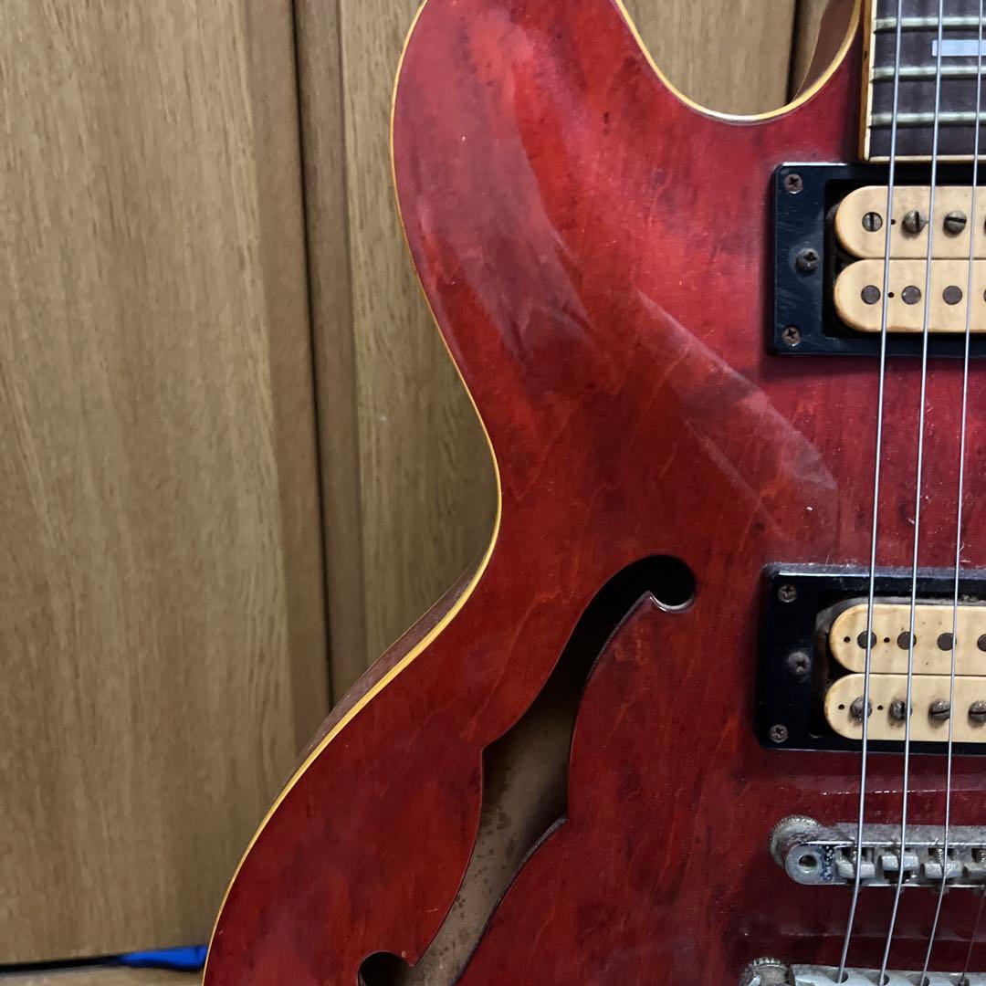 Heerby SA700 70s 春日楽器 セミアコ ジャンク扱い 音は出ます