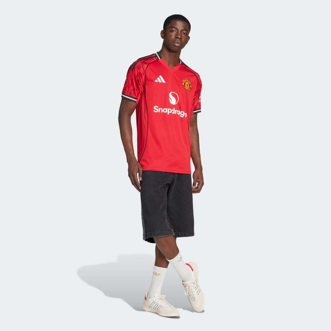 未使用 タグ付き マンチェスター・ユナイテッド 25-26 ホームキット S