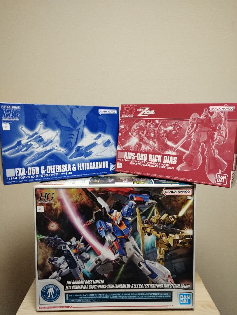 【未開封】HG Zガンダム/百式/mk2・リックディアス