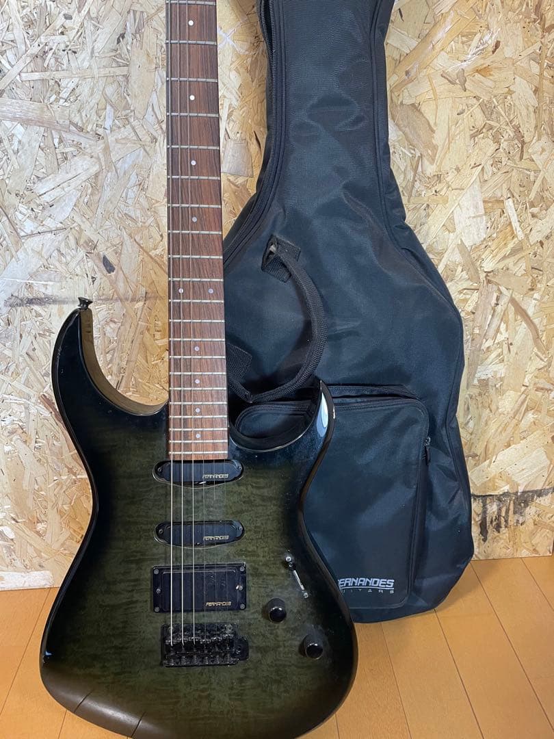 FERNANDES フェルナンデスFGZ-400 エレキギター　ケース付き