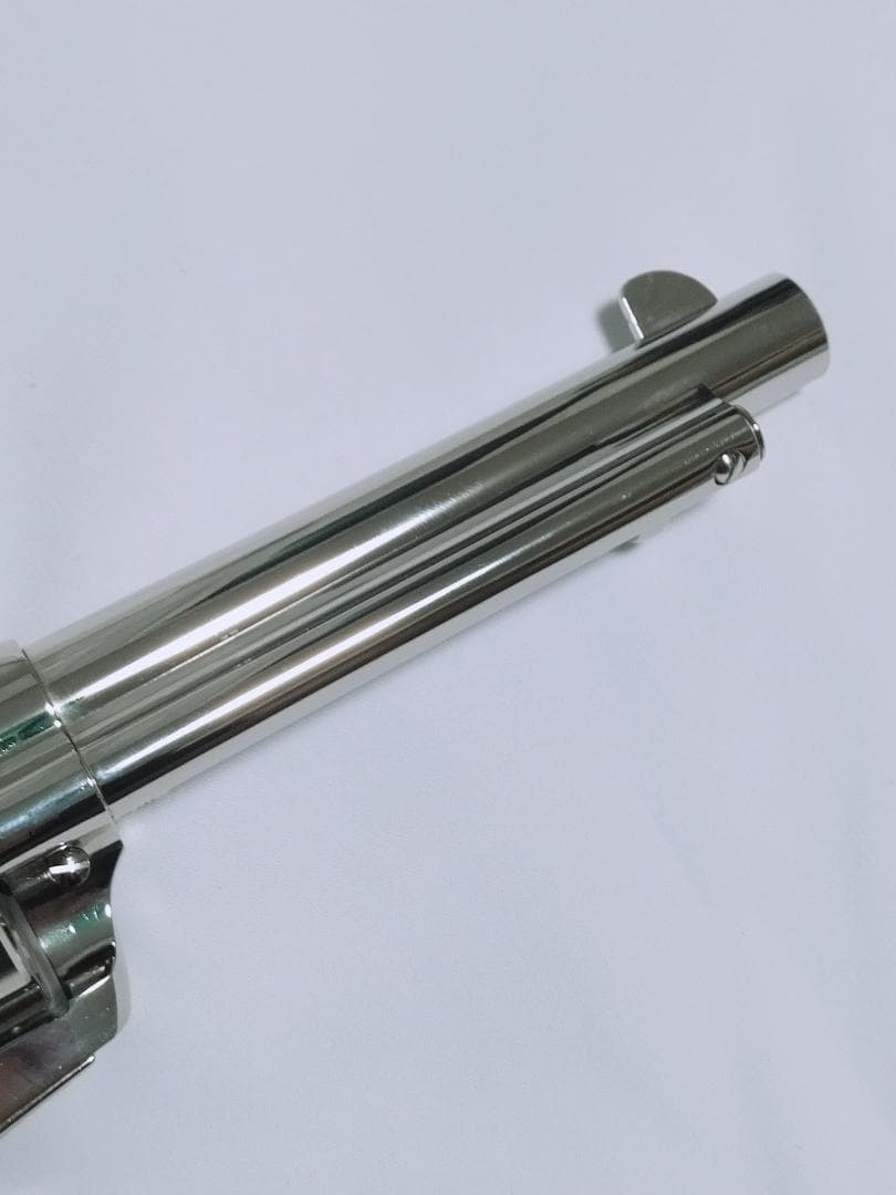 美品 タナカ ガスガン COLT S.A.A .45 4-3/4インチ　ニッケル