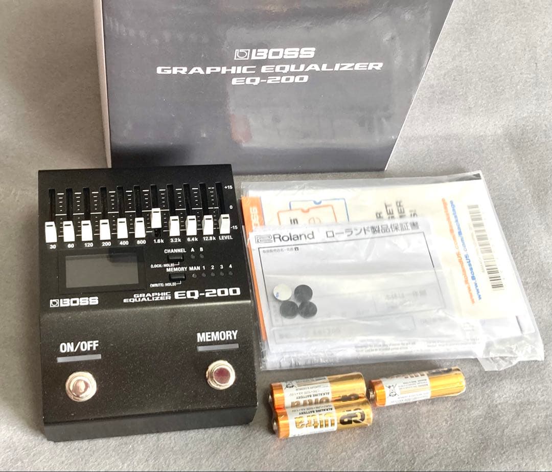 BOSS EQ-200 ボス グラフィックイコライザー 美品