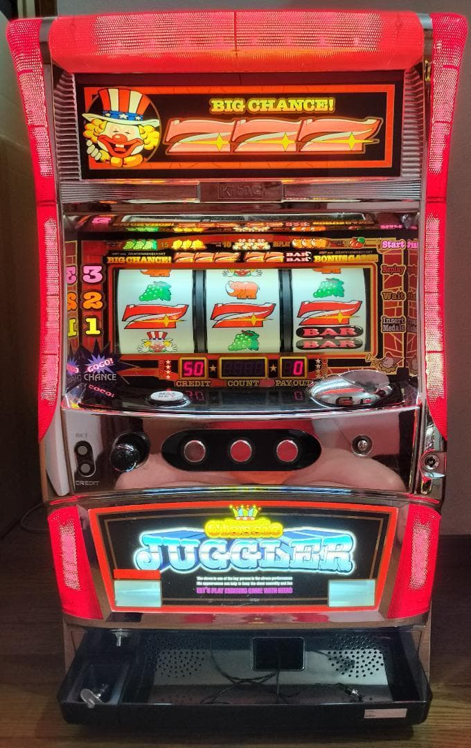 【パチスロ実機】高砂★ロッキー【オートプレイ付不要機付】４号機・レア・人気