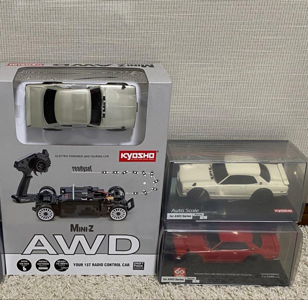 ミニッツ AWD 日産 スカイライン 2000GT-R セット