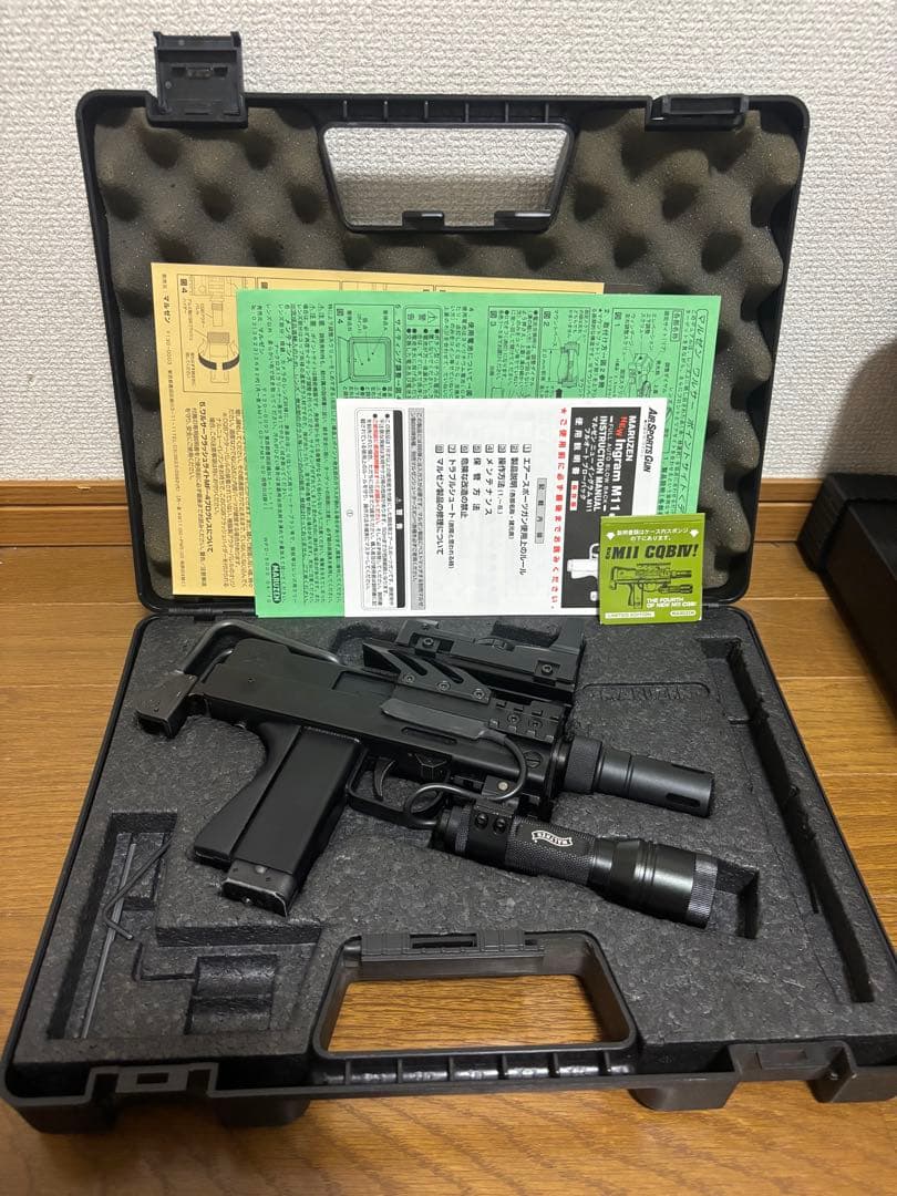 「激レア！」マルゼンイングラムCQBカスタムガスガンおまけ付き