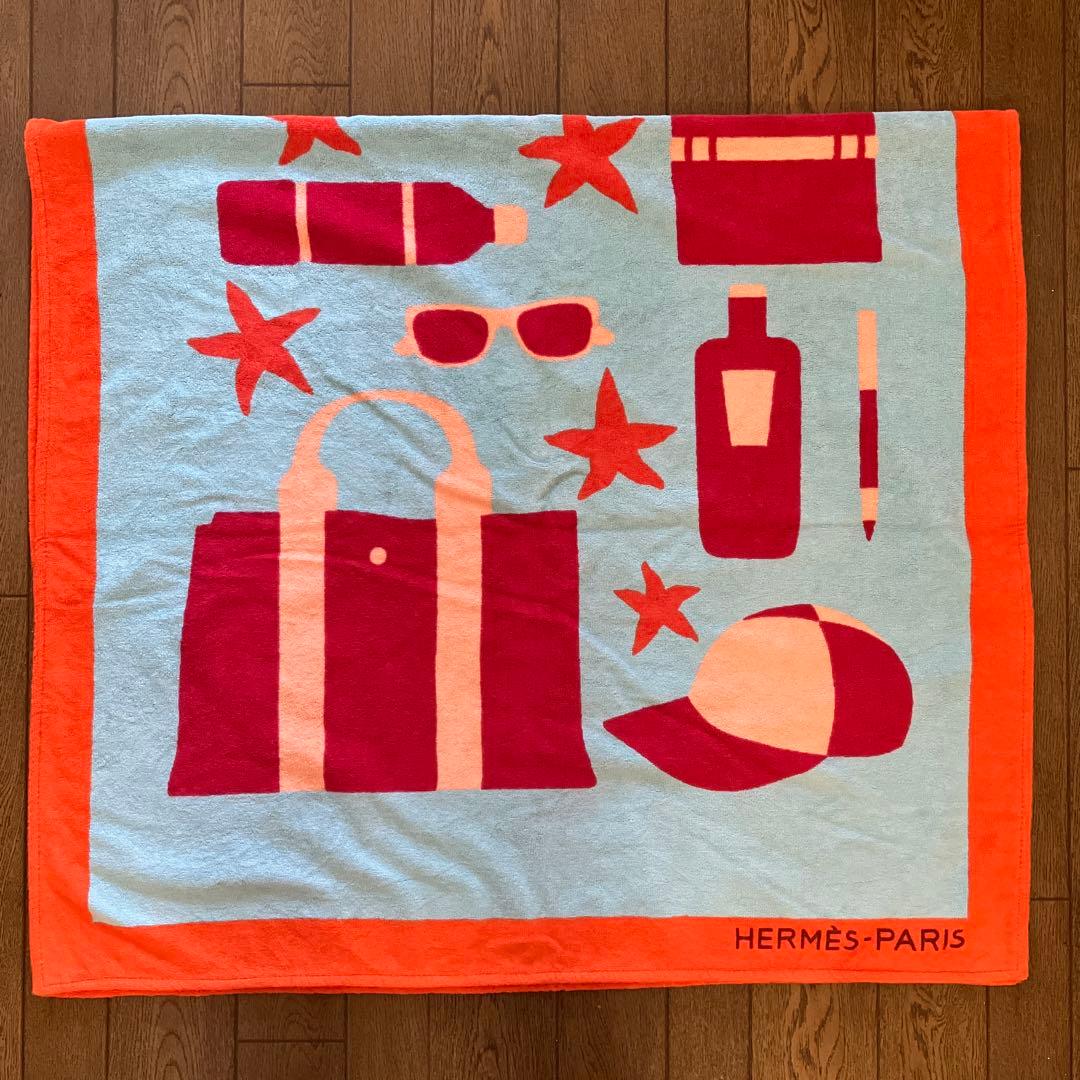 エルメス　ビーチタオル　ソルド品❣️