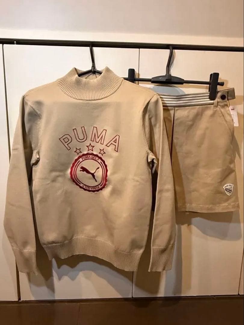 PUMA ベージュセット