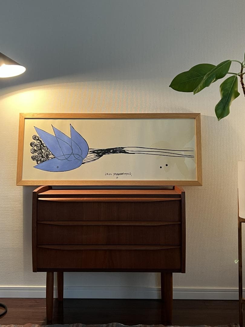 山口一郎氏「HANA Blue no.1」IDEE ジグレー