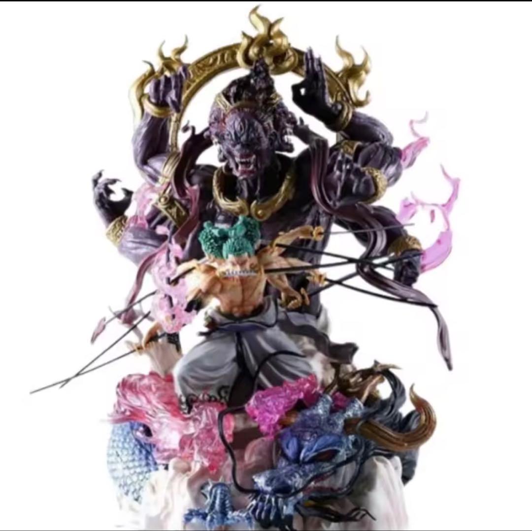 52cm ワンピース　ロロノアゾロ　阿修羅　ガレージキット