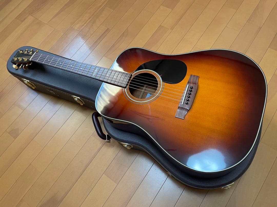 アコギ　K.Yairi RAY-601 SB 2010年製 ハードケース付き