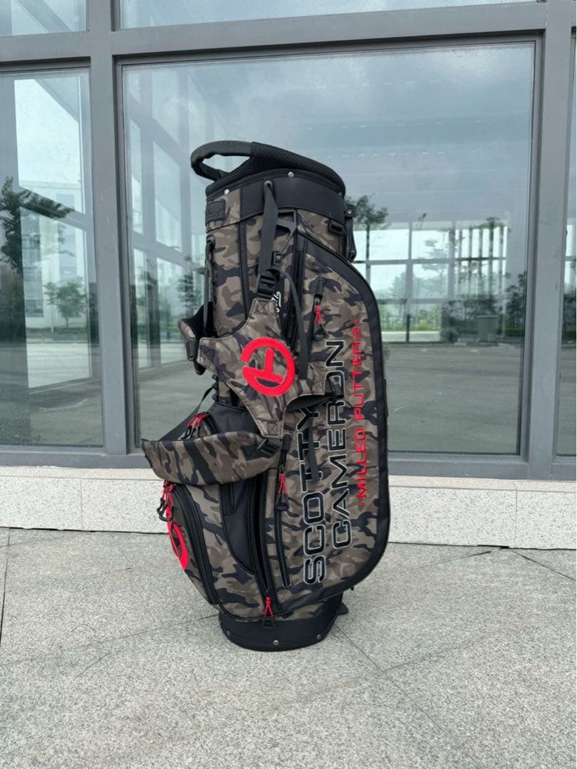 SCOTTY CAMERON 迷彩キャディバッグ ゴルフバッグ