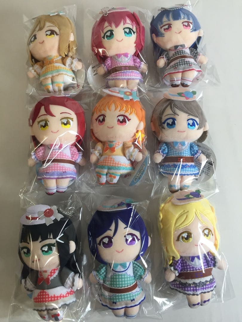 b-931 未使用 ラブライブ サンシャイン ぬいぷりけ 全9種セット GiGO
