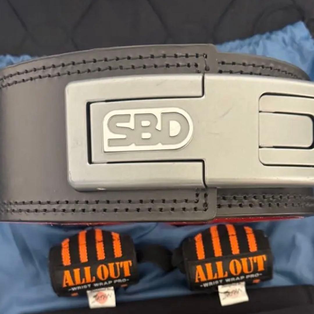 最新モデル　SBDパワーベルト　リストラップせちット