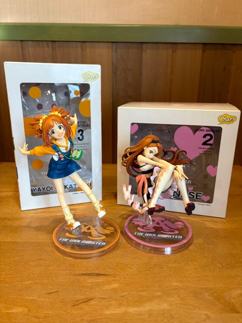 アイドルマスター フィギュア　高槻やよい 水瀬伊織 1/8 ファットカンパニー
