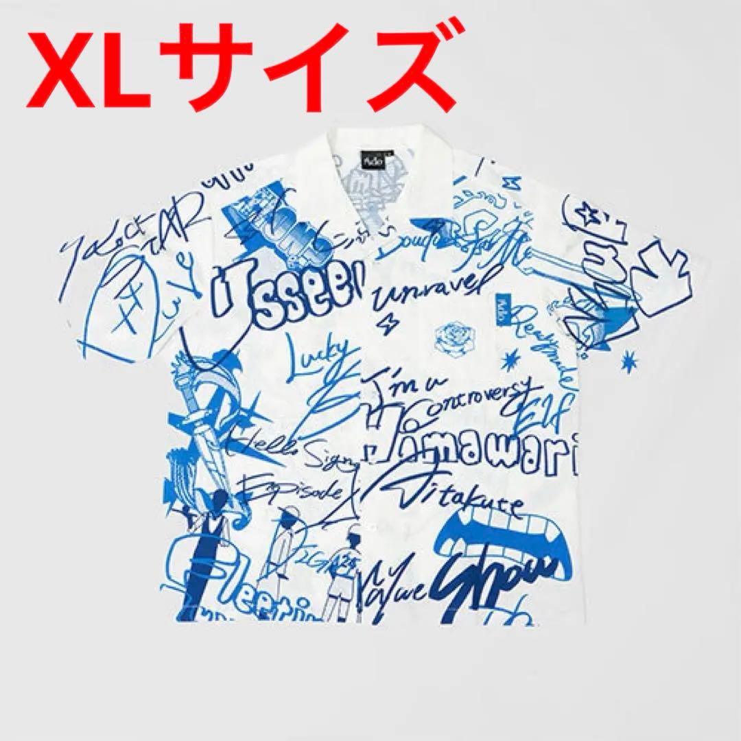 【限定】Ado 5th POPUP-STORE オープンカラーシャツ　XLサイズ