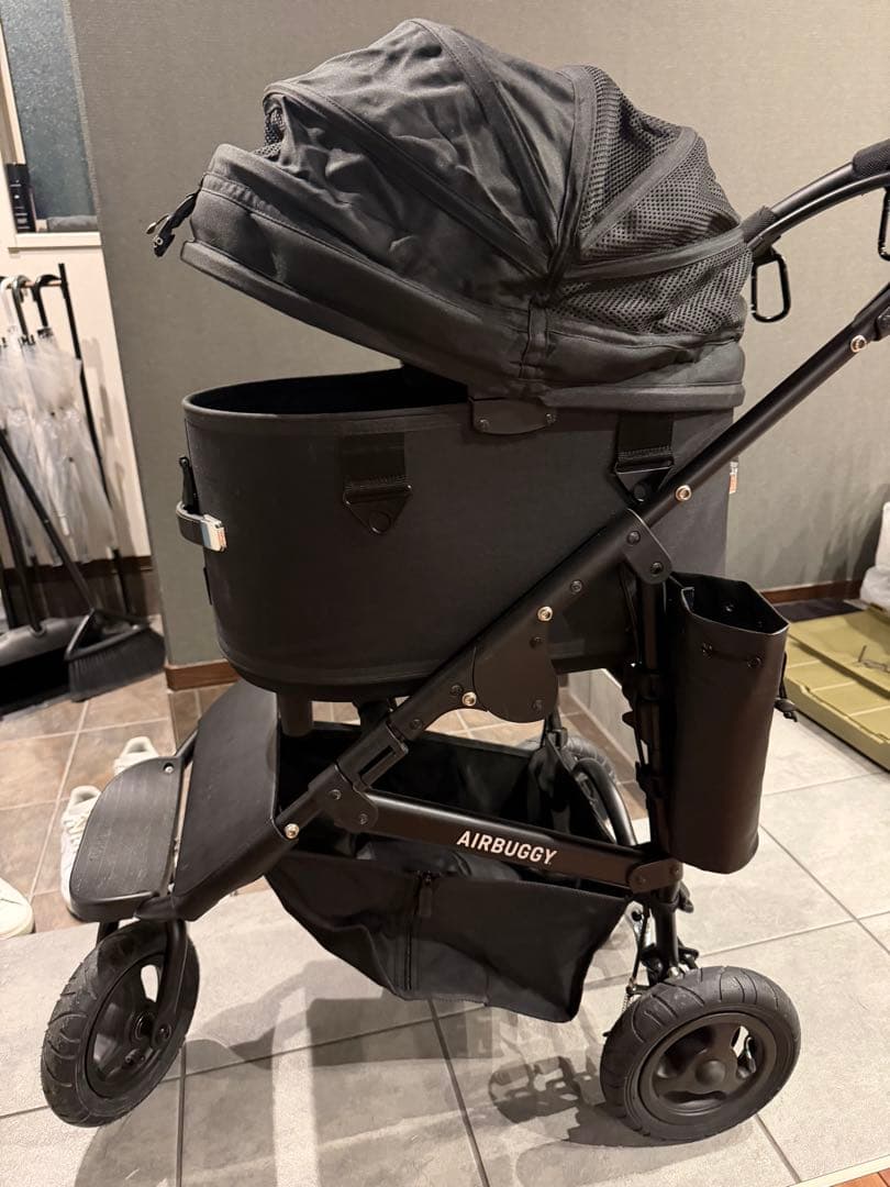 ʕ•ᴥ•ʔ‪‪❤︎AIRBUGGY ブラック ペットカート