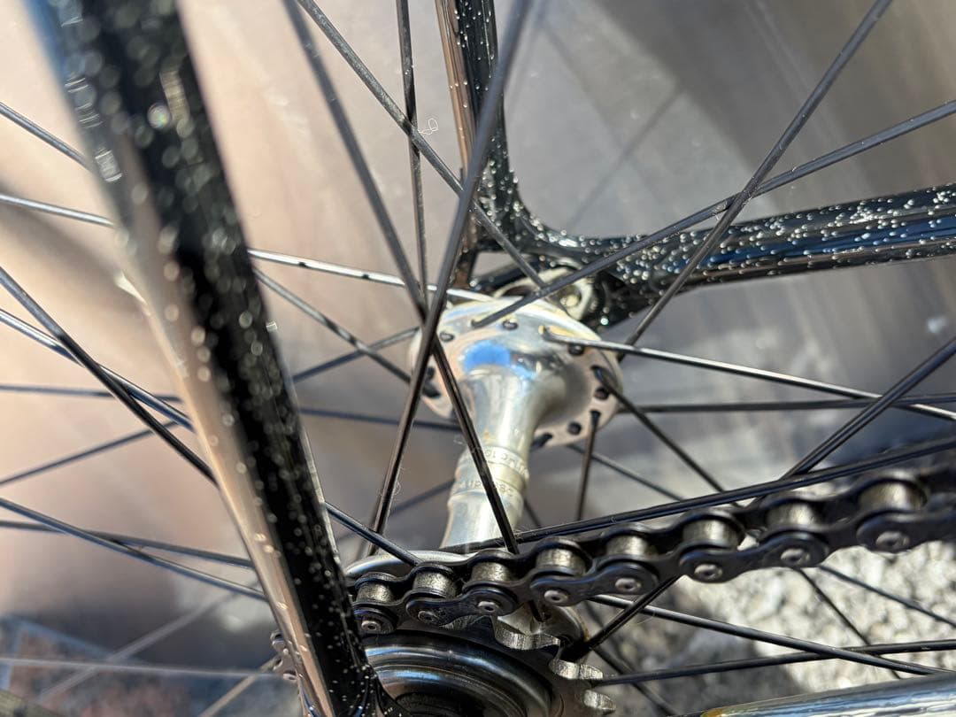 nagasawa ピスト　カンパニョーロ　ブラックラメ　競輪　ナガサワ