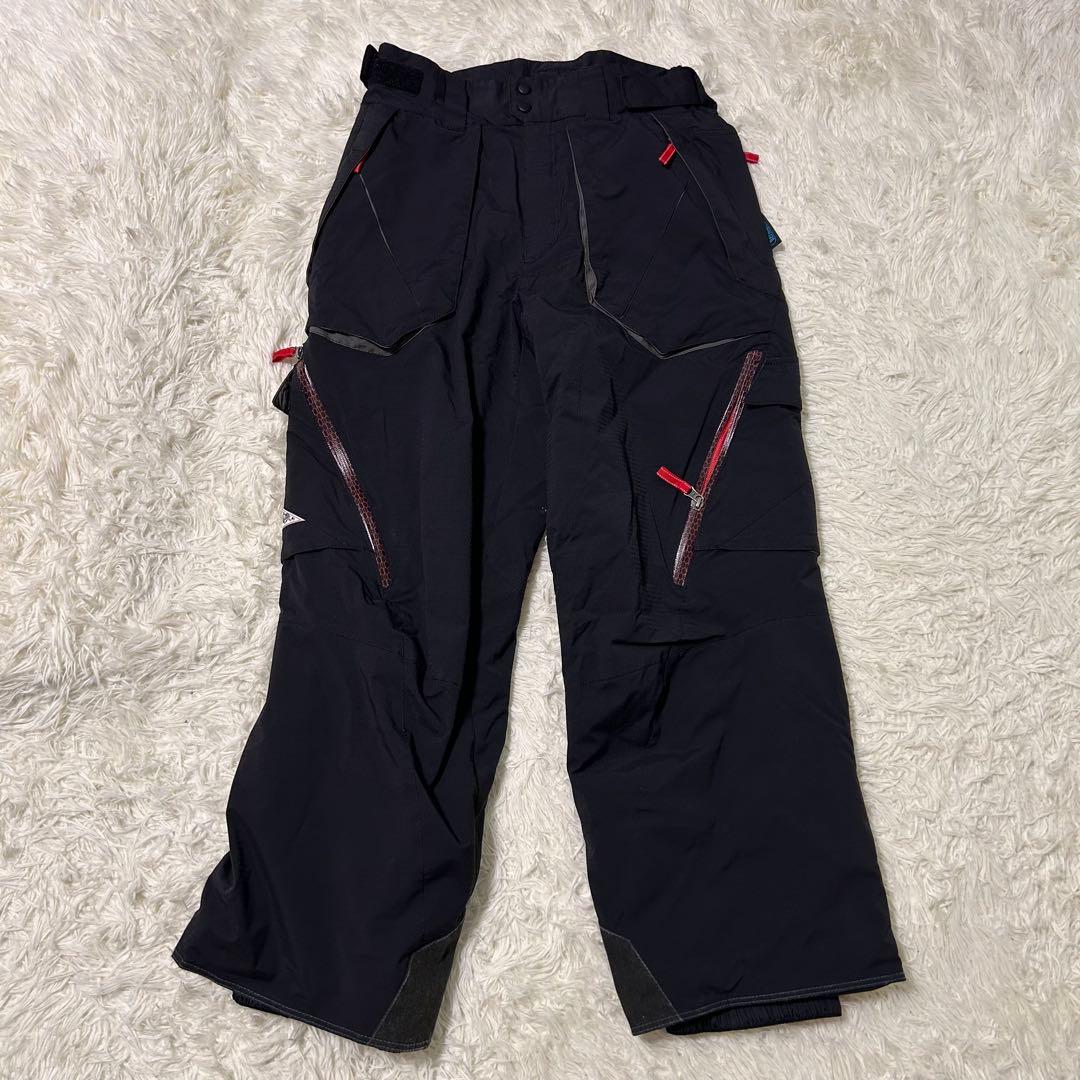 【美品】FABLICE ファブリス スキーウェア 上下 シンプル ブラック M