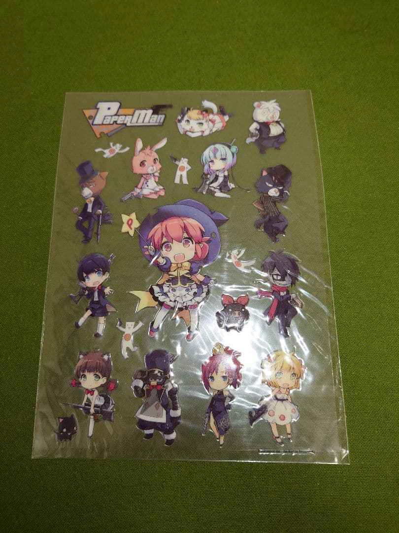 ペーパーマン　オリジナルシール限定品