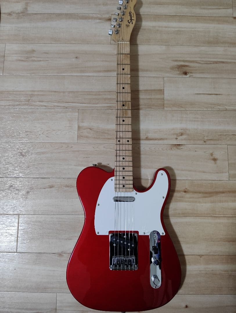 Squier テレキャスター エレキギター レッド