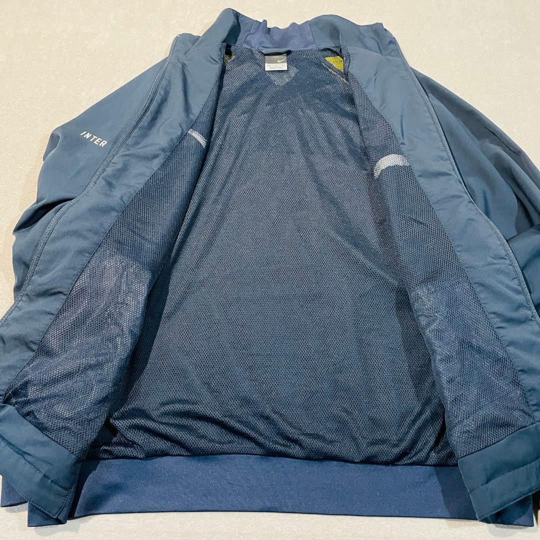 【00s!超美品】NIKEインテル・ミラノ　トラックジャケット　紺/Mサイズ