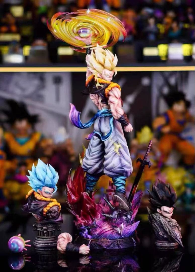 ドラゴンボール ゴジータ ガレキ ガレージキット スタチュー X③⑤