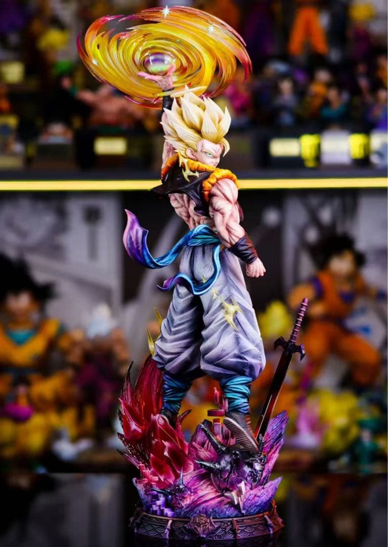 ドラゴンボール ゴジータ ガレキ ガレージキット スタチュー X③⑤