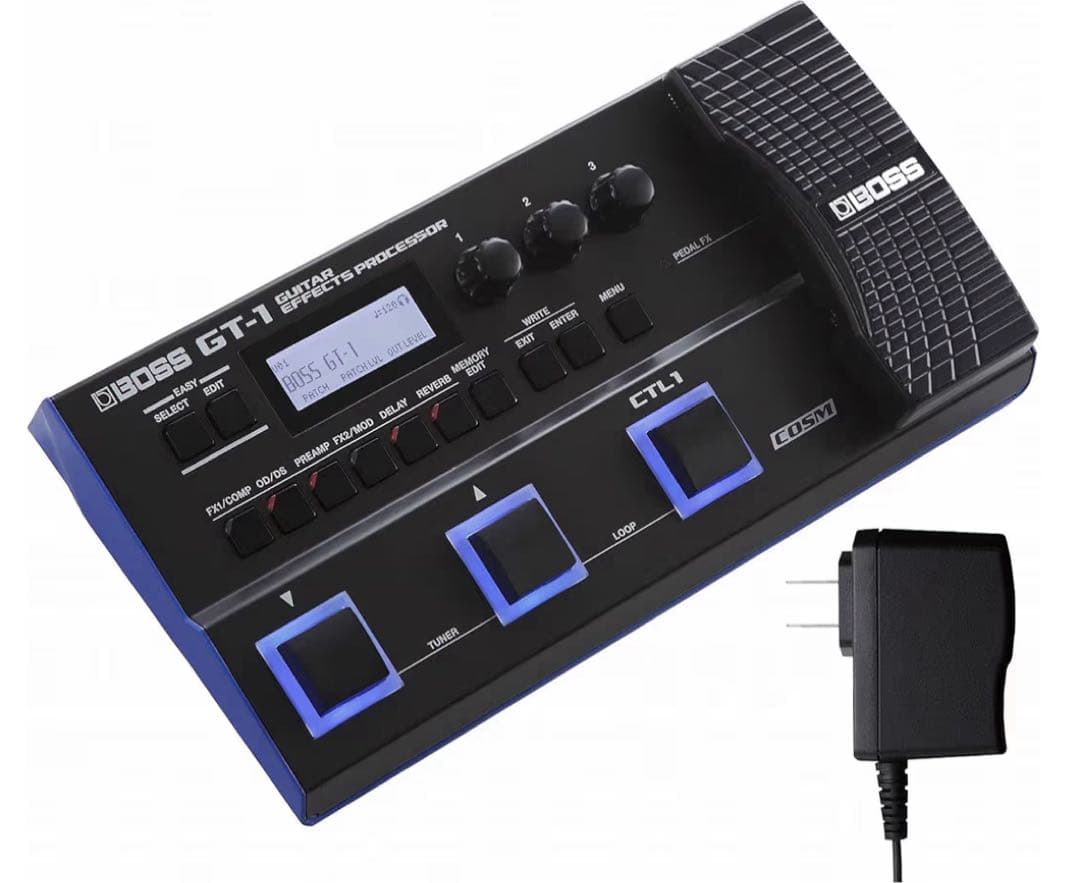 BOSS GT-1 ギターエフェクター ACアダプター付き