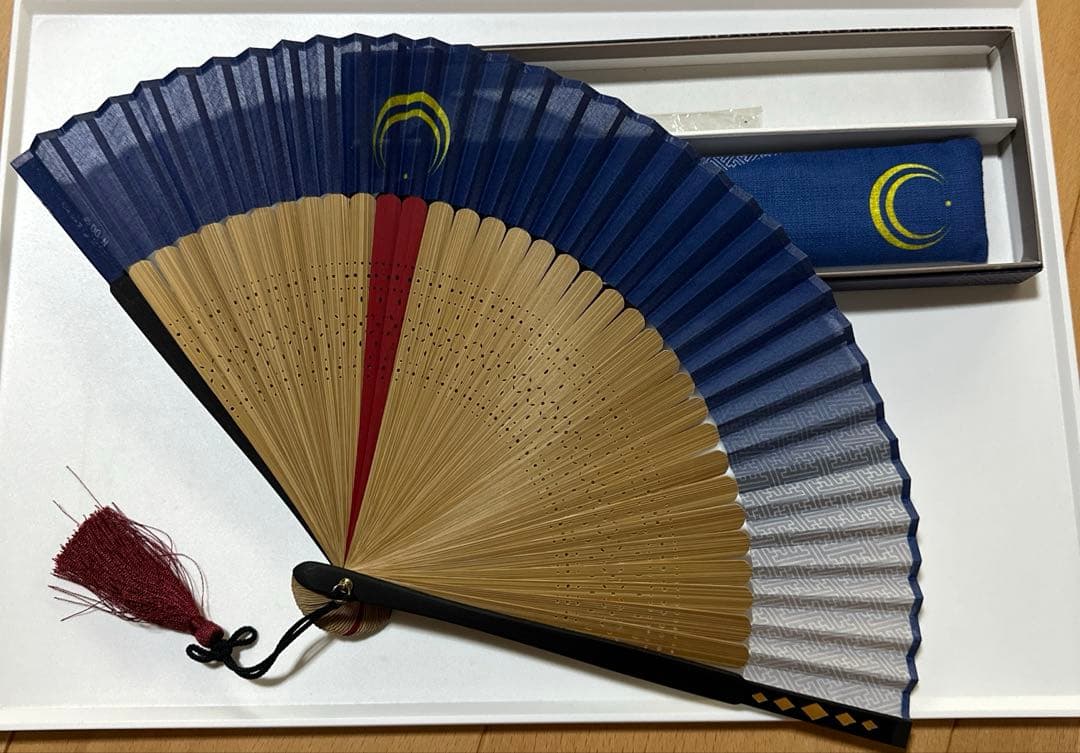 刀剣乱舞　京の刀剣扇子　三日月宗近 限定商品