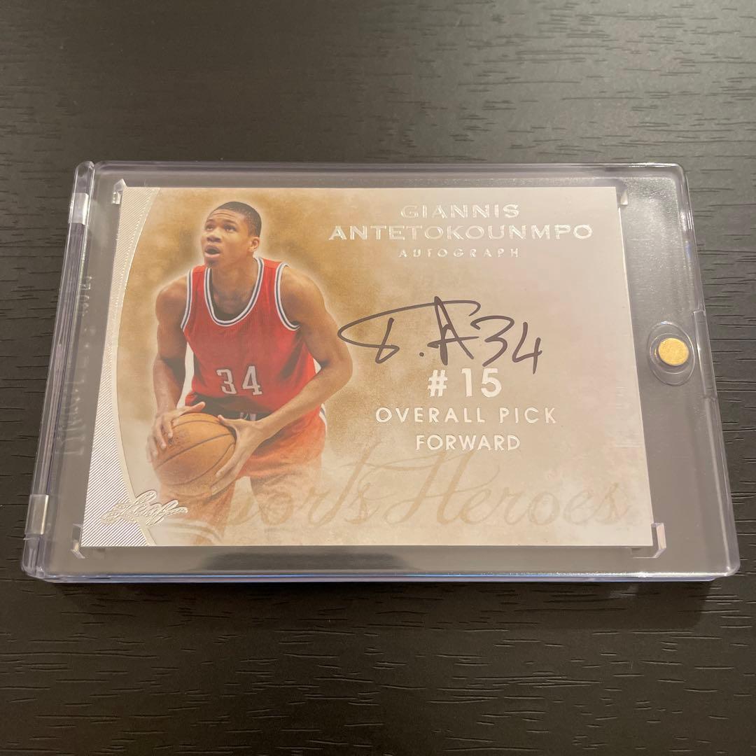 Giannis ヤニス アデトクンボ 直筆サインカード ルーキーカード