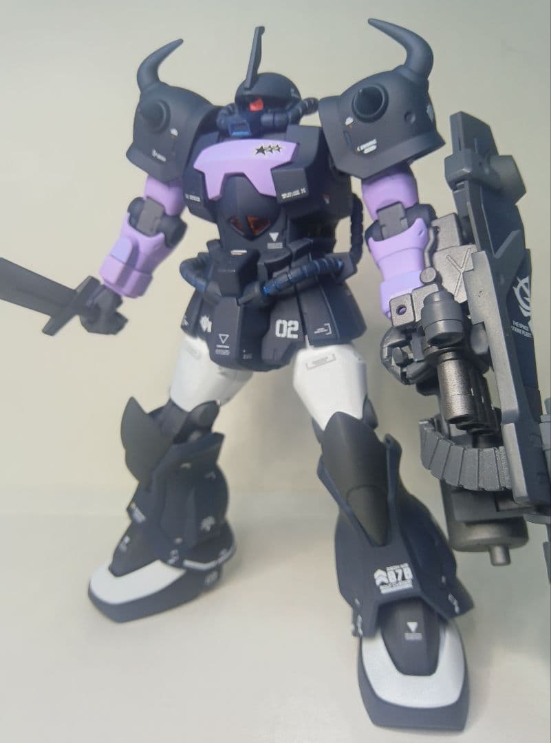 HGグフカスタム黒い三連星仕様