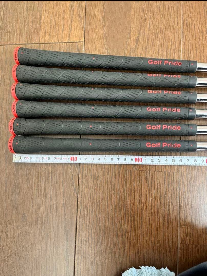 アイアンシャフト6本セット　フレックスS ダイナミックゴールドS 200