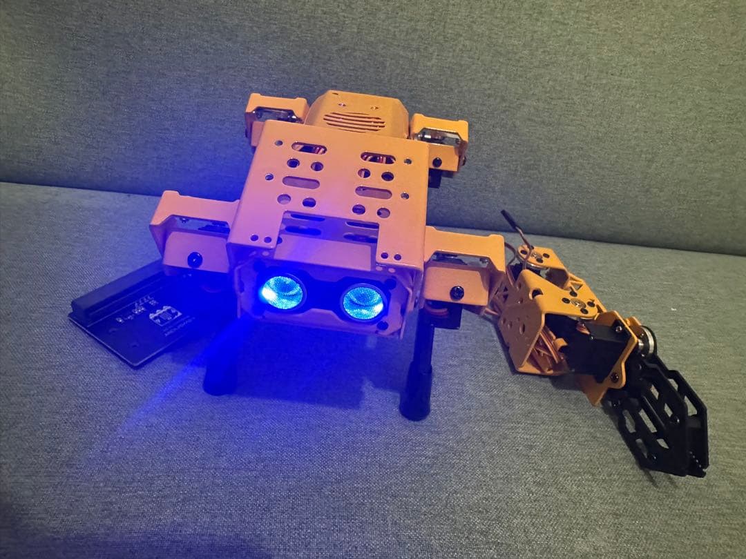 二足歩行ロボット 組立済み／通電・簡易動作確認済み