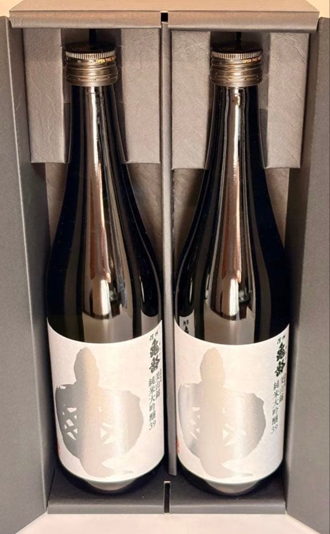 値引き中！亀齢 美山錦 純米大吟醸39 銀亀 720ml 2本セット