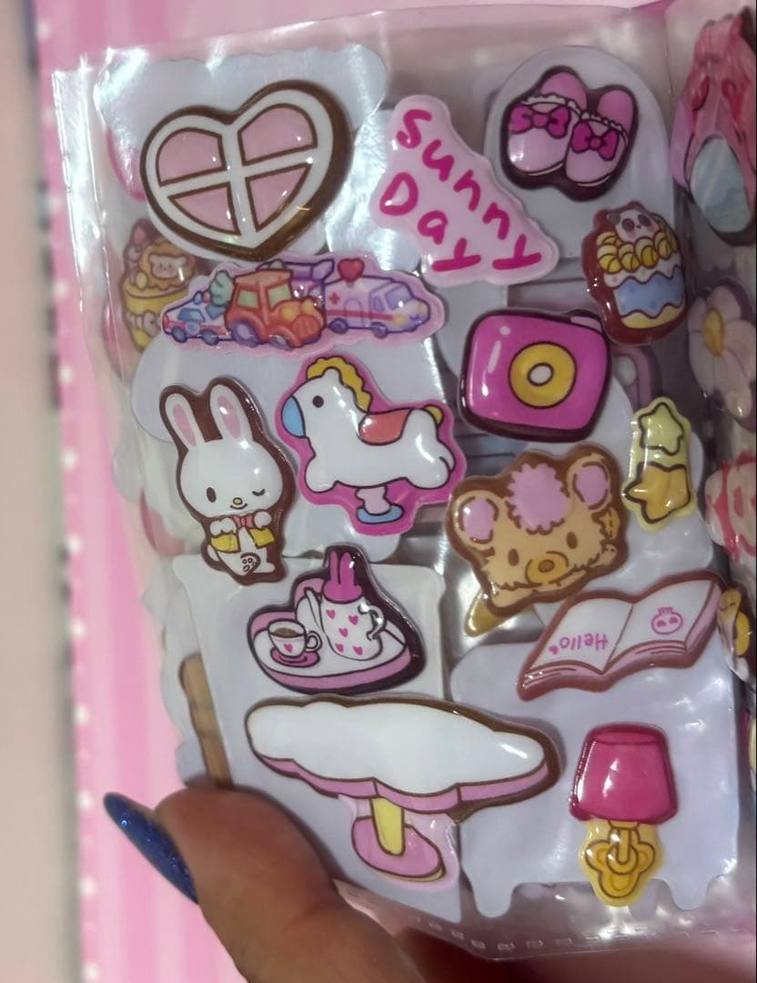 シール帳完成品　ポンポンドロップシール★最終お値下げ★