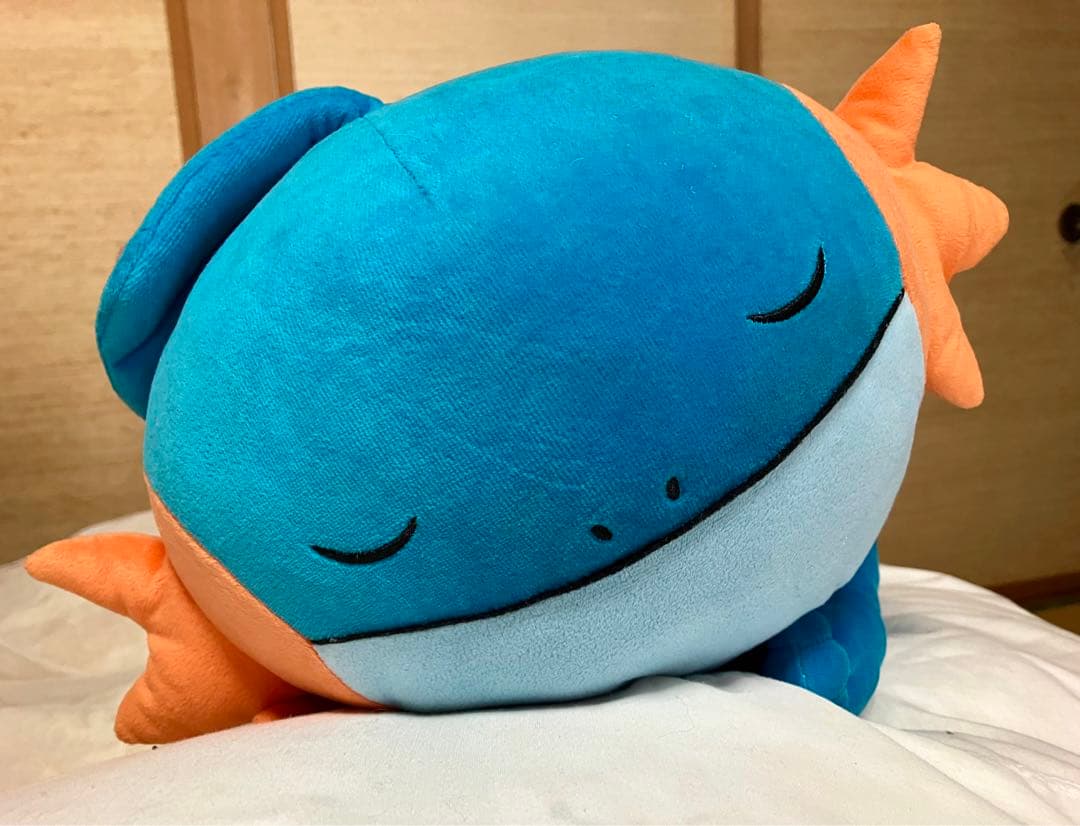ポケモンセンター　BIGサイズ すやすやミズゴロウ　ぬいぐるみ