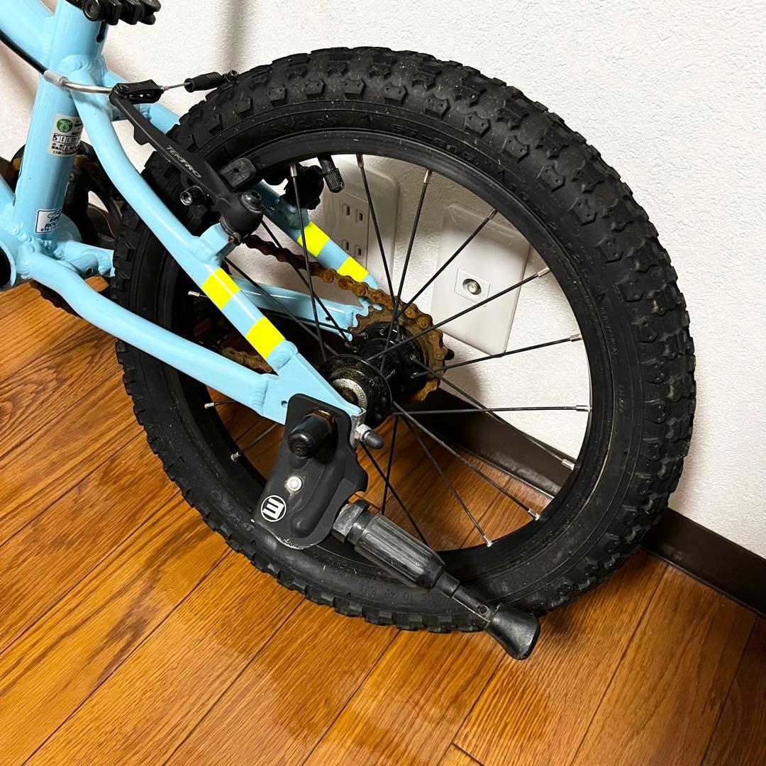 ヨツバサイクル ヨツバゼロ 16インチ ラムネブルー 証明書付　人気カラー
