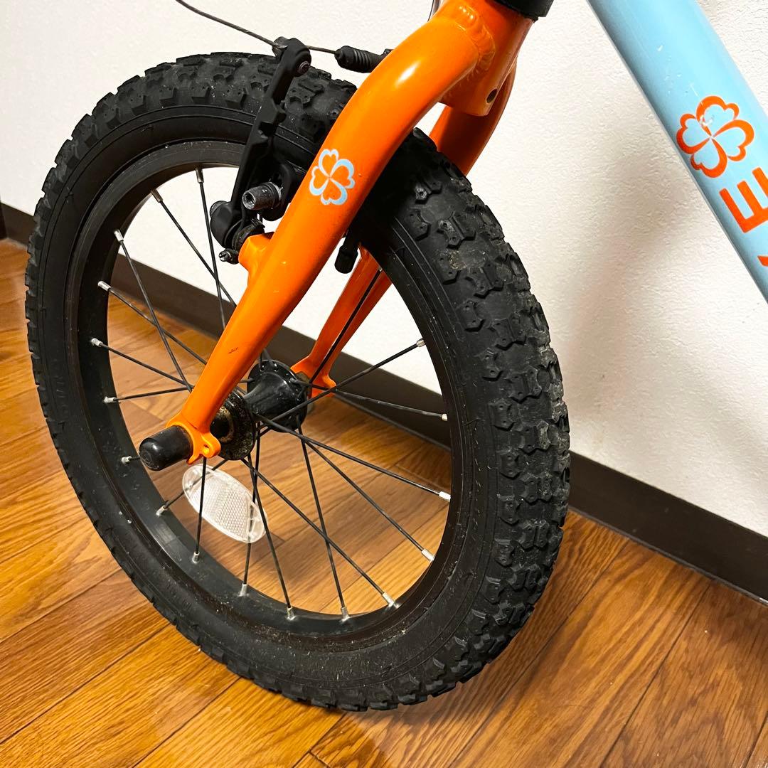 ヨツバサイクル ヨツバゼロ 16インチ ラムネブルー 証明書付　人気カラー