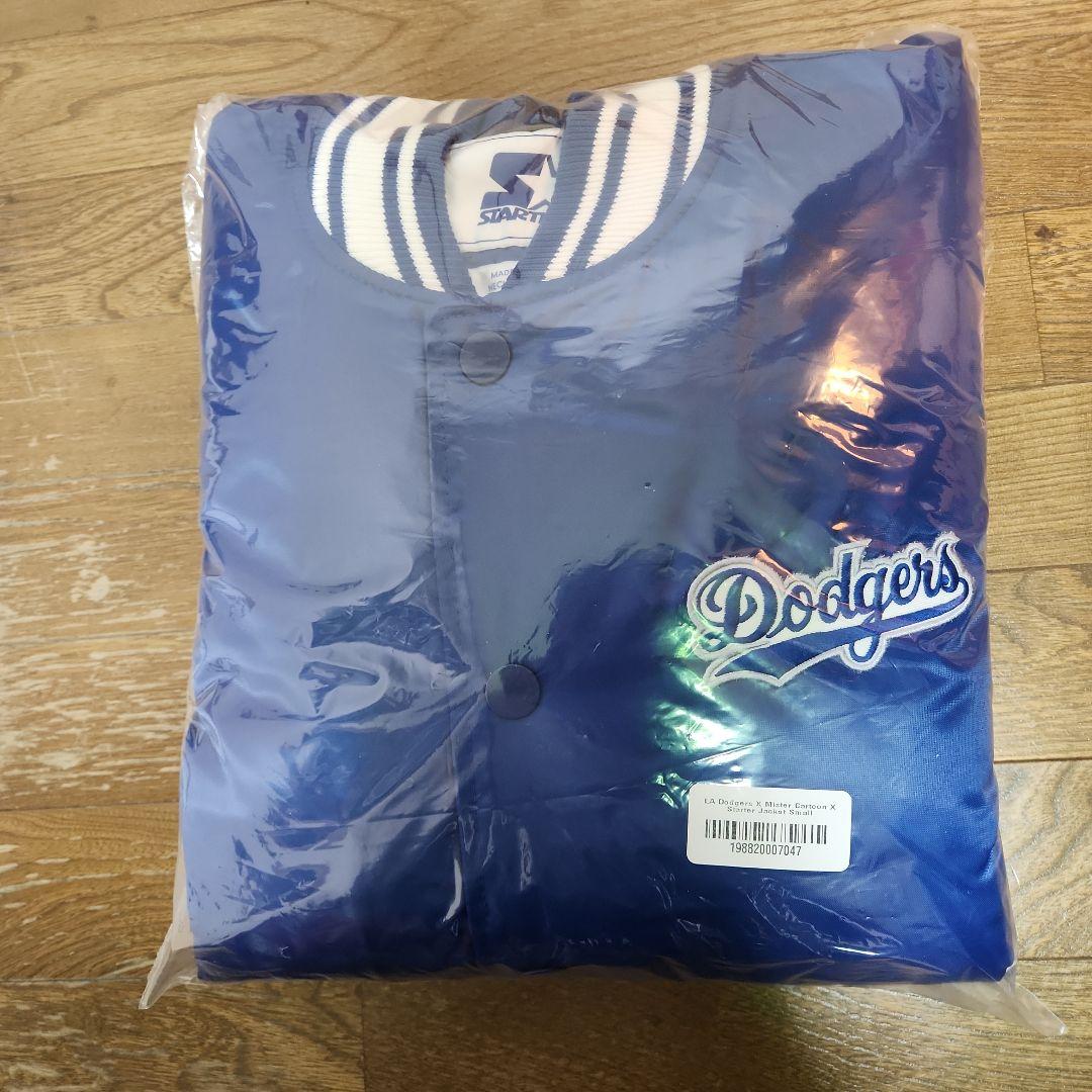 残り1点 新品Dodgers Mister.cartoon スタジャン Sサイズ