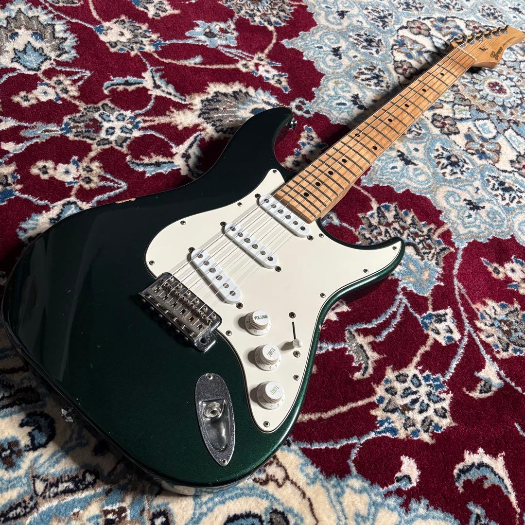 Greco WS-STD ダークグリーン　ストラトタイプ　日本製　エレキギター