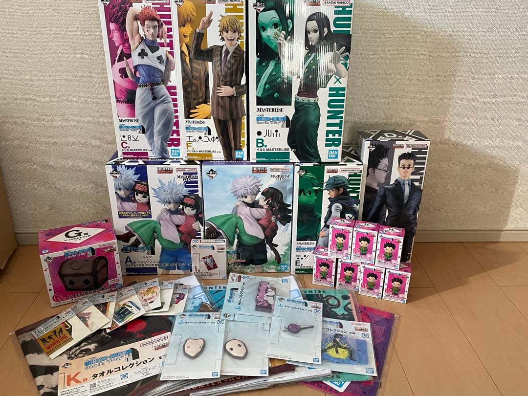 あ*様 HUNTER×HUNTER 一番くじ　上位賞　コンプ